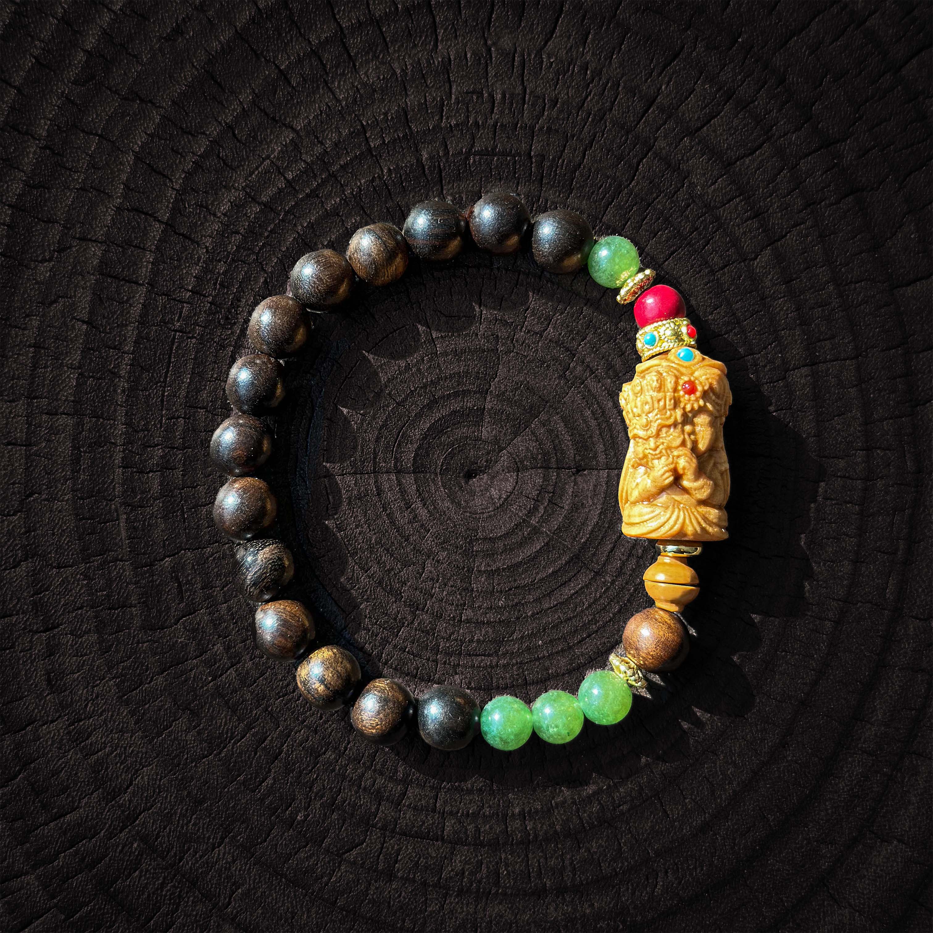 Agarwood Bead Bracelet – A Symbol of Serenity and Spiritual Harmony