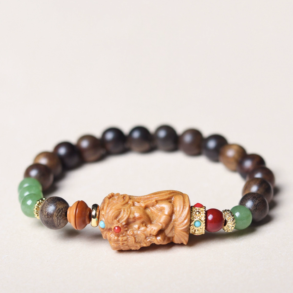 Agarwood Bead Bracelet – A Symbol of Serenity and Spiritual Harmony