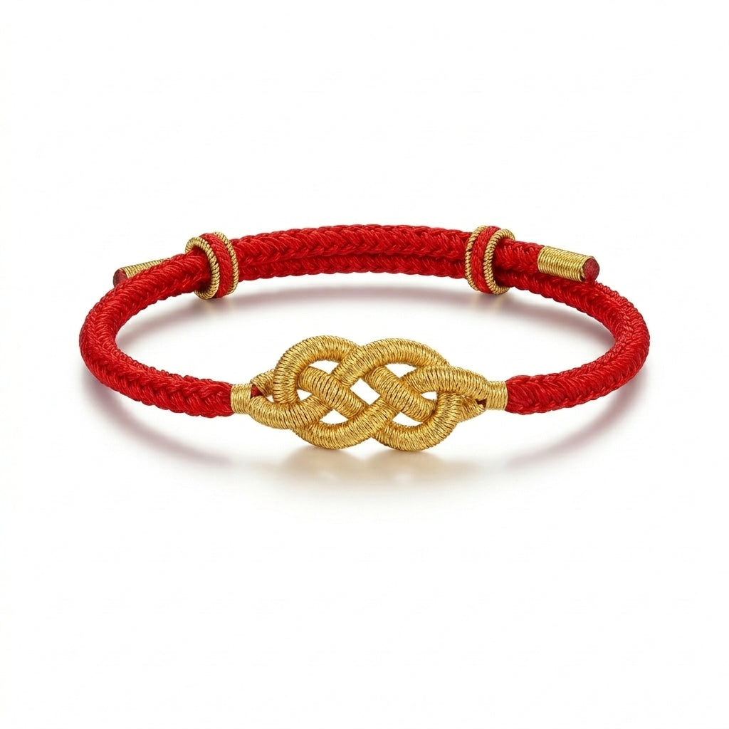 Fortune Knot • Woven Blessing Bracelet