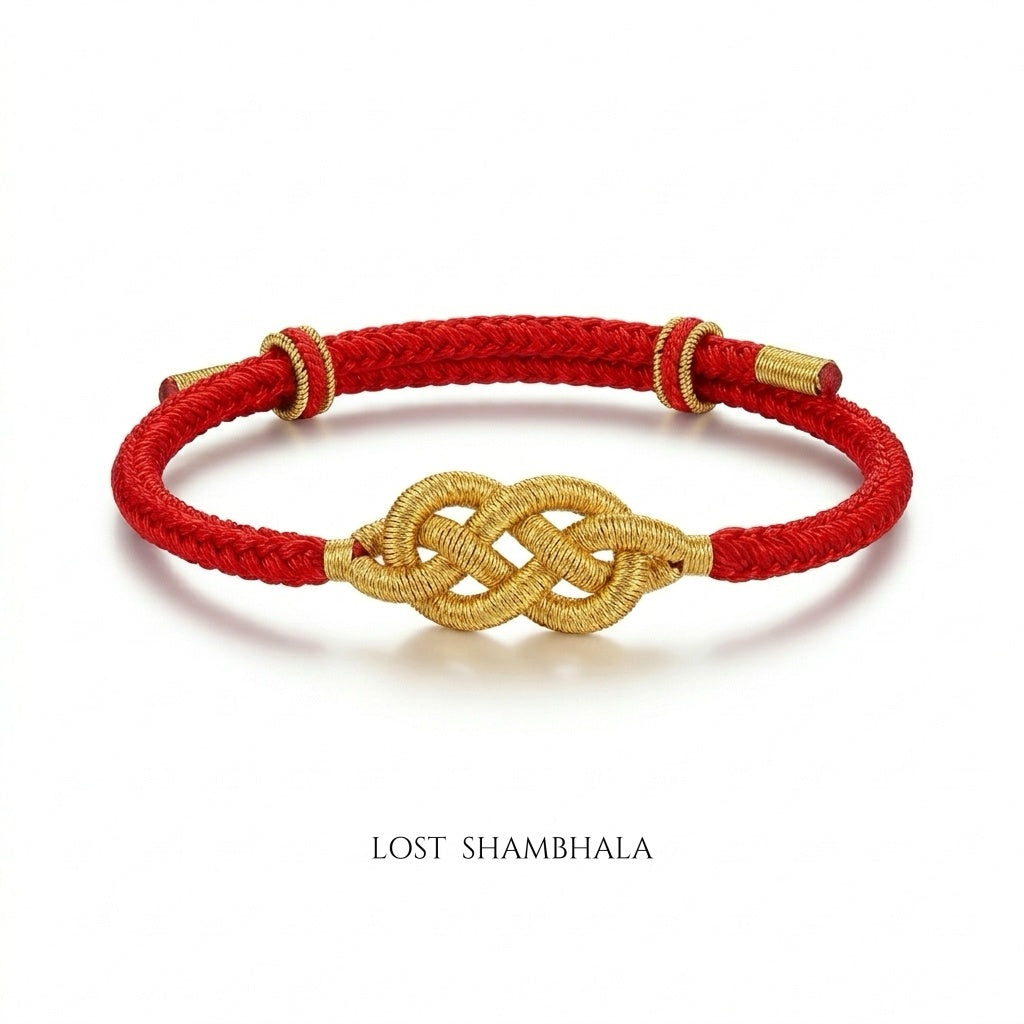 Fortune Knot • Woven Blessing Bracelet