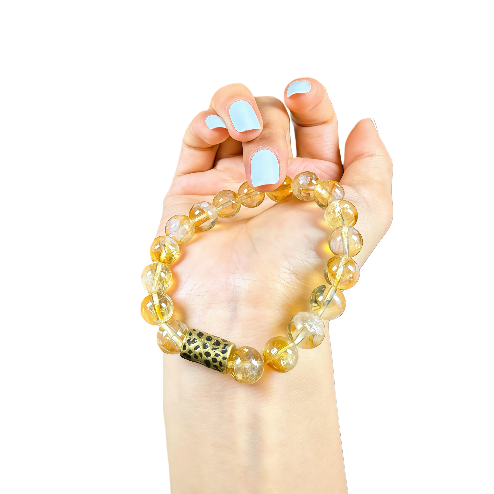 Pulsera de citrino natural: símbolo de prosperidad y positividad