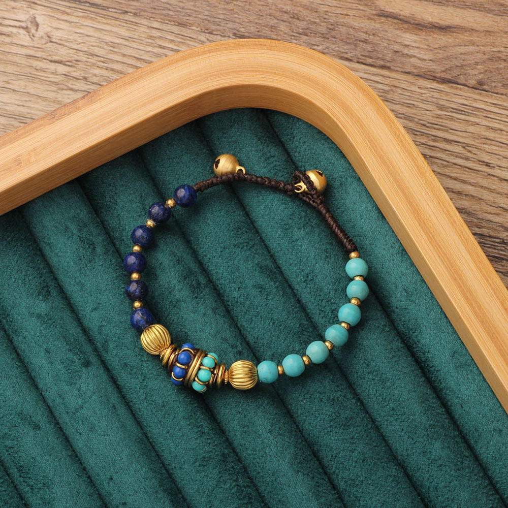 Natursteinarmband im tibetischen Ethno-Stil – Ein Symbol des kulturellen Erbes und der spirituellen Energie
