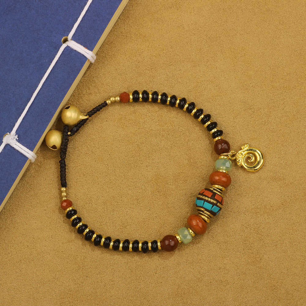 Natursteinarmband im tibetischen Ethno-Stil – Ein Symbol des kulturellen Erbes und der spirituellen Energie