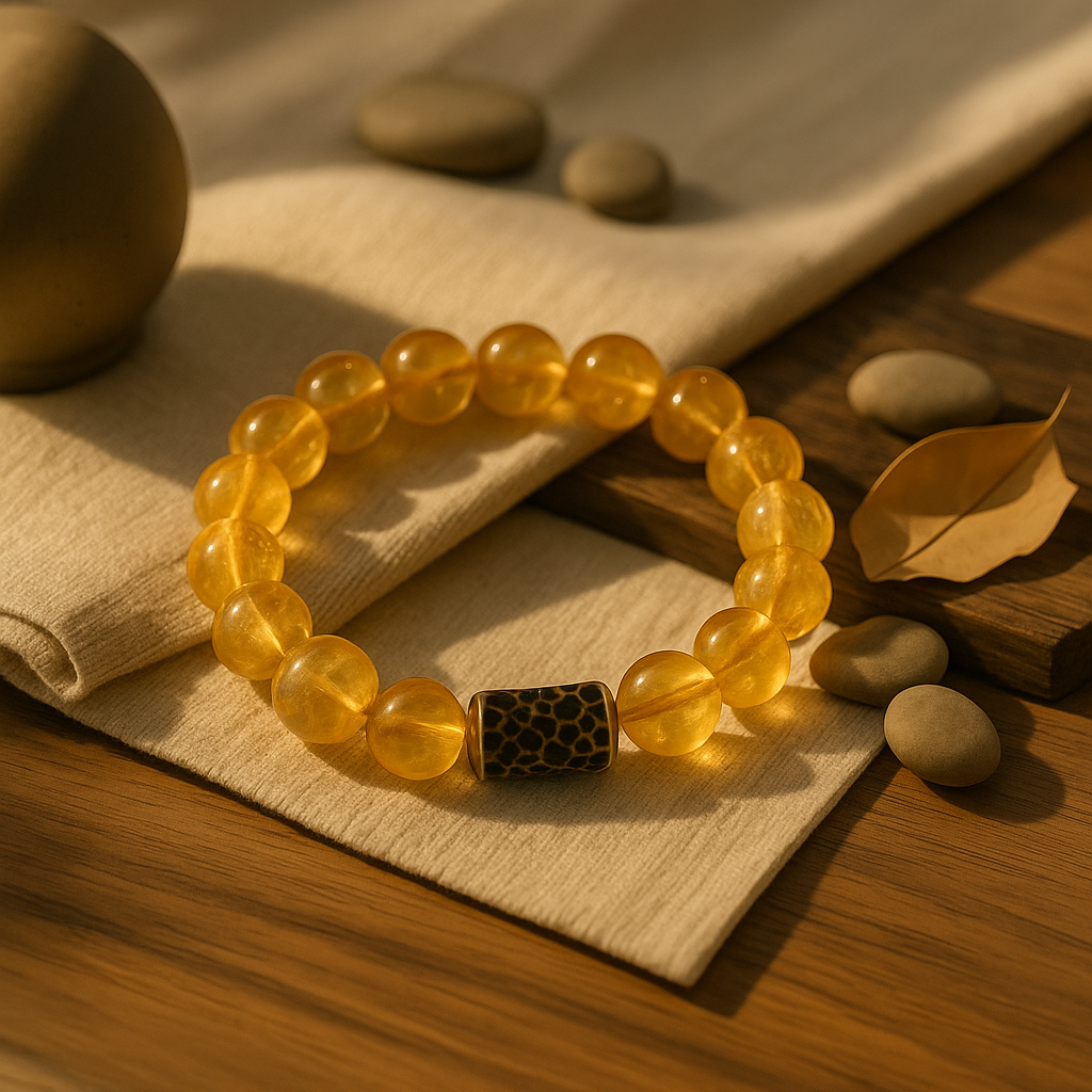 Natürliches Citrin-Armband – Ein Symbol für Wohlstand und Positivität