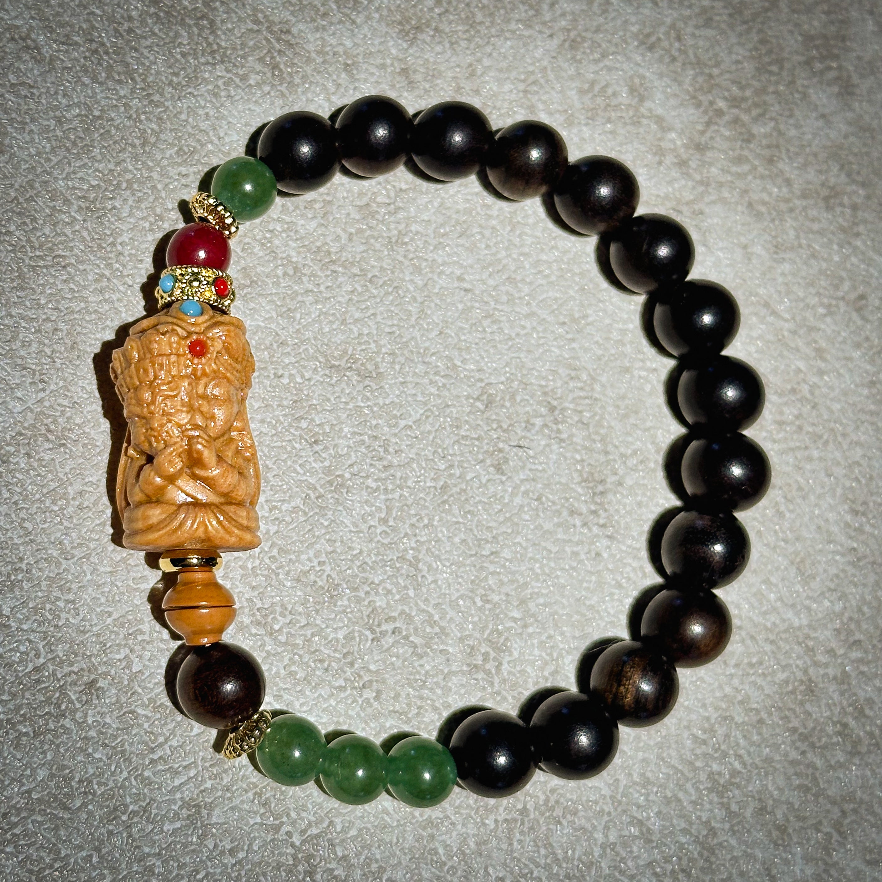 Agarwood Bead Bracelet – A Symbol of Serenity and Spiritual Harmony