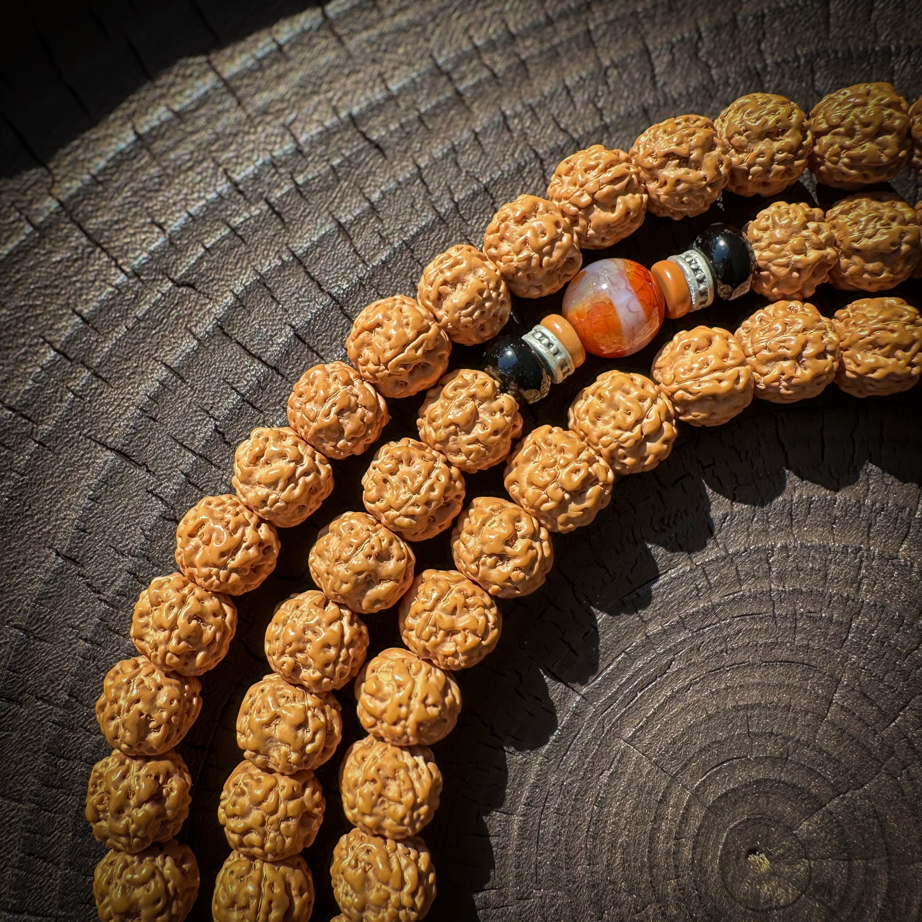 Little Vajra Bodhi Bead Mala Necklace – 108 Beads of Spiritual Resonance