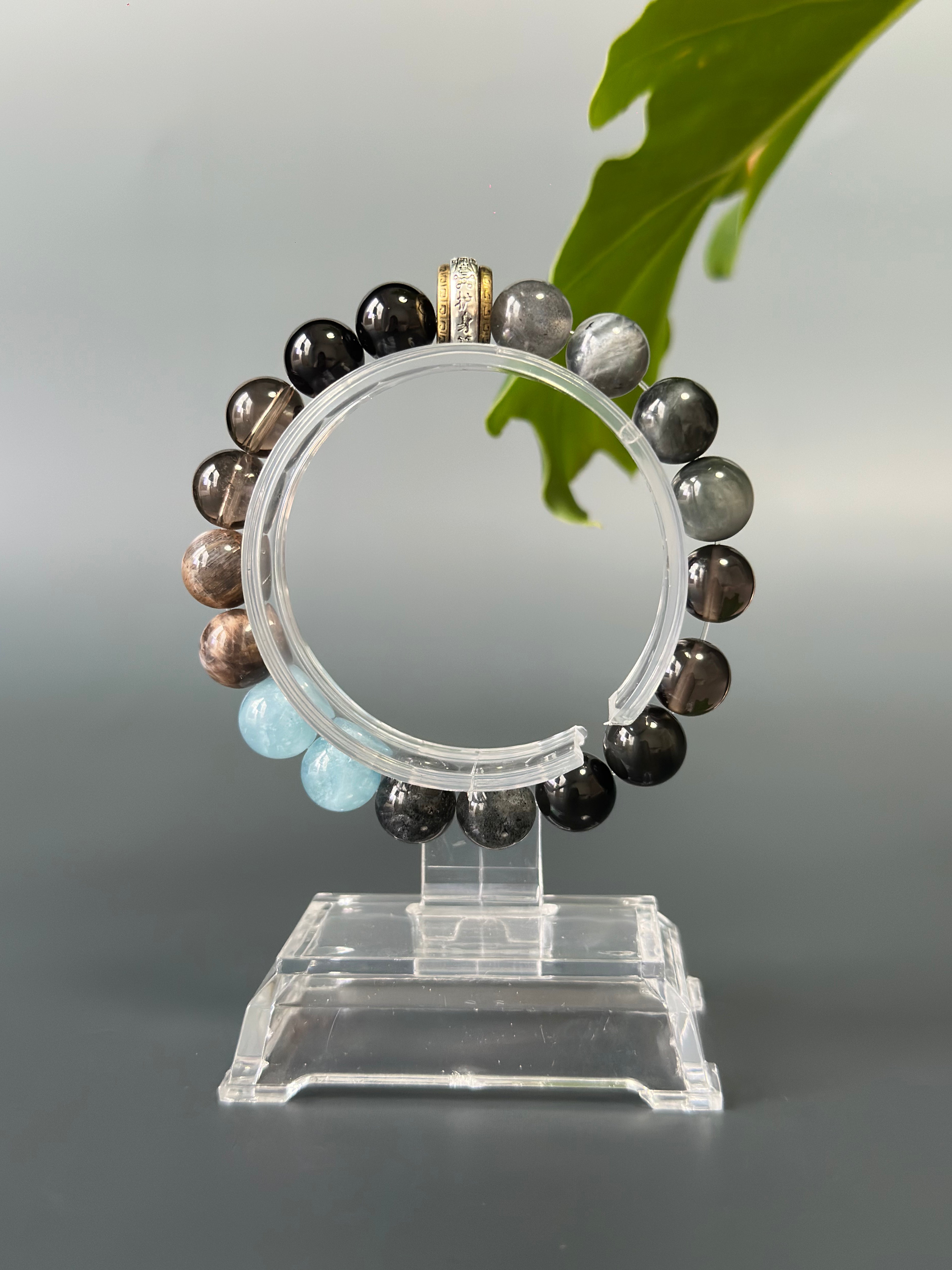 Mixed Gemstone Protection Bracelet – Five Elements Water Replenishment, Energy Balancing