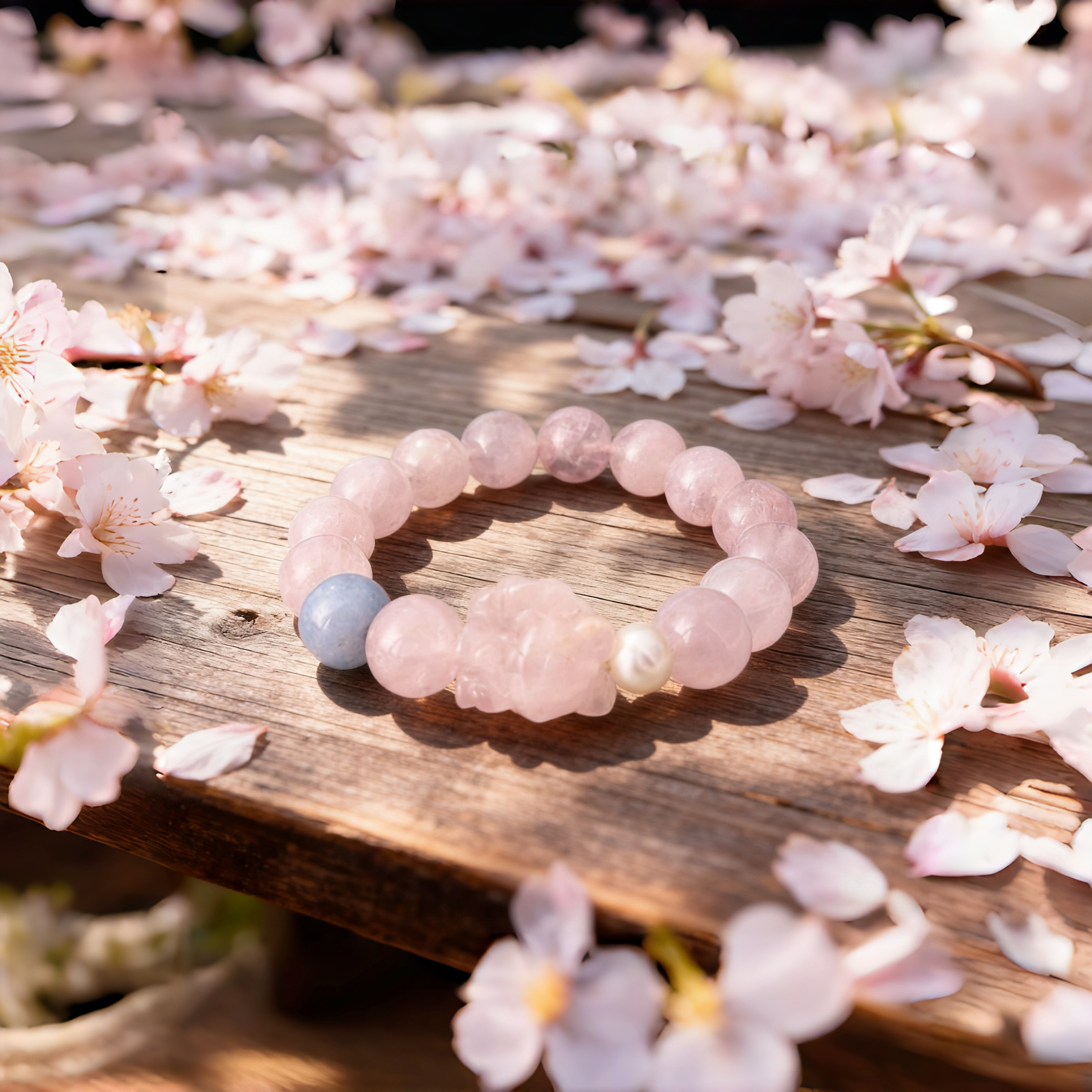 Rosenquarz-Perlenarmband – Ein Symbol der Liebe, Harmonie und Heilung