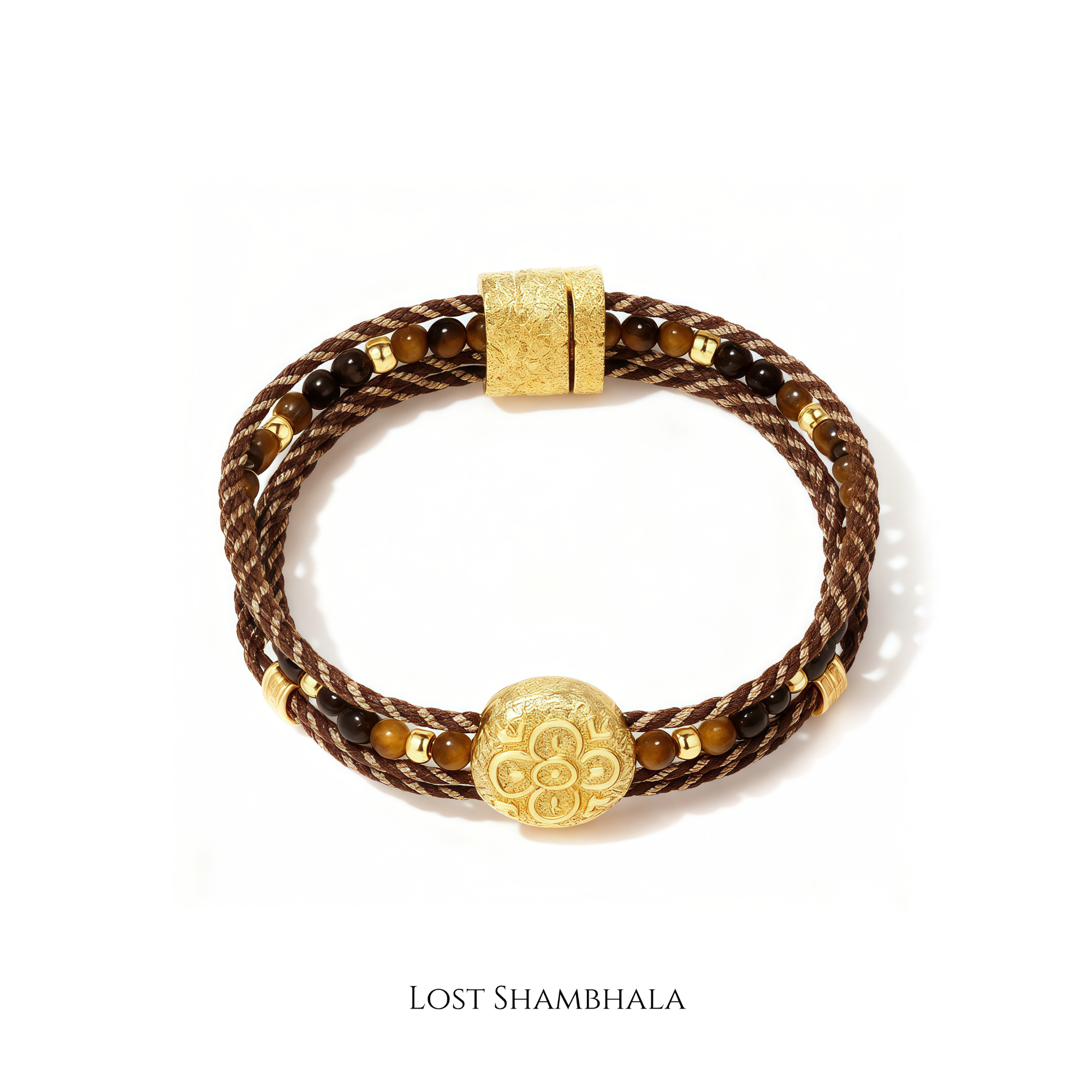 Fortune Knot • Braided Gold Detail