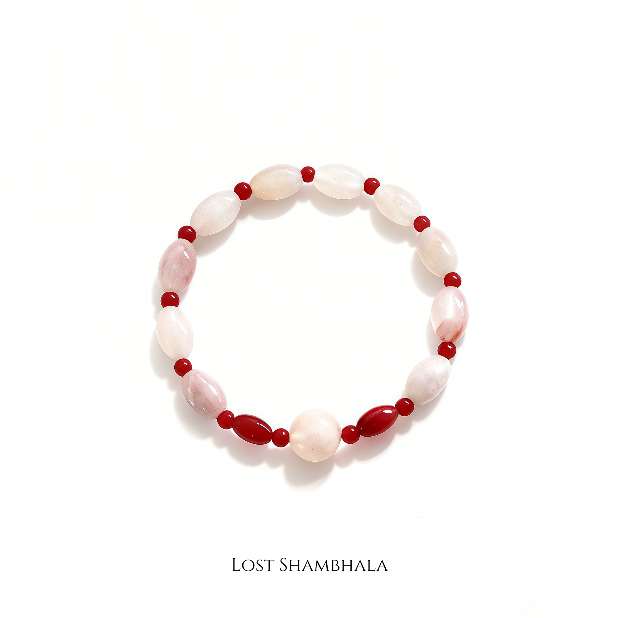 Gentle Heart • Rose & Red Accent