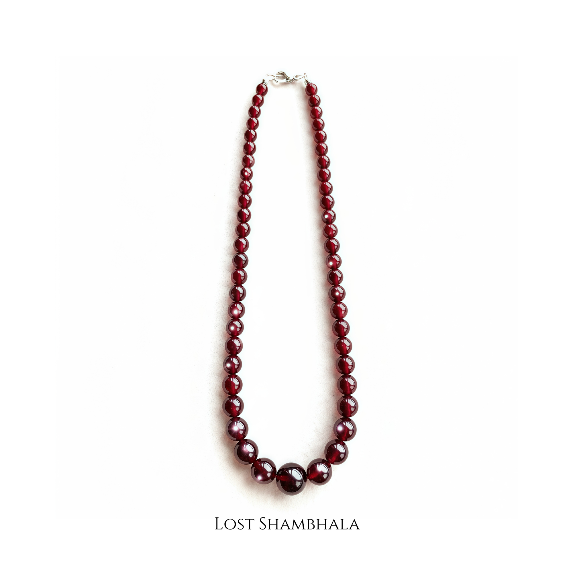 Deep Resolve • Burgundy Stone Strand