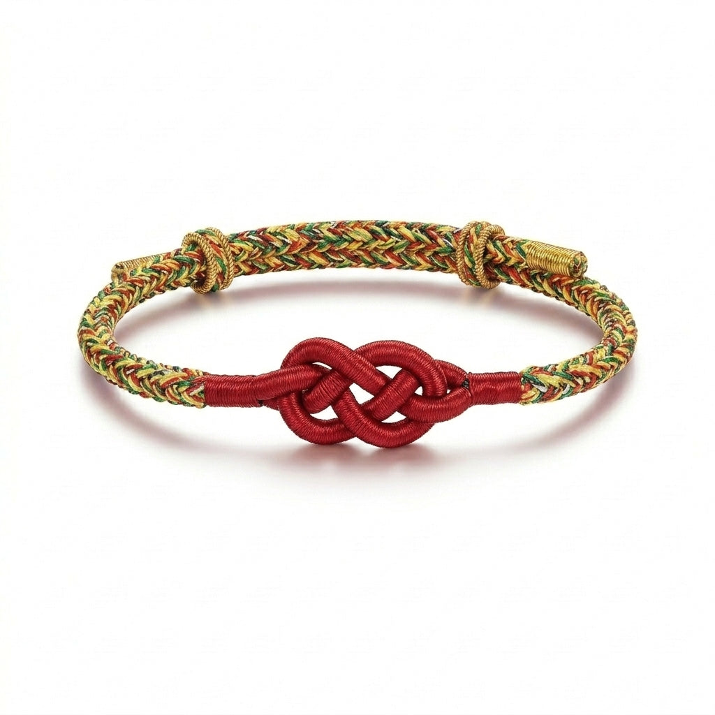 Fortune Knot • Woven Blessing Bracelet