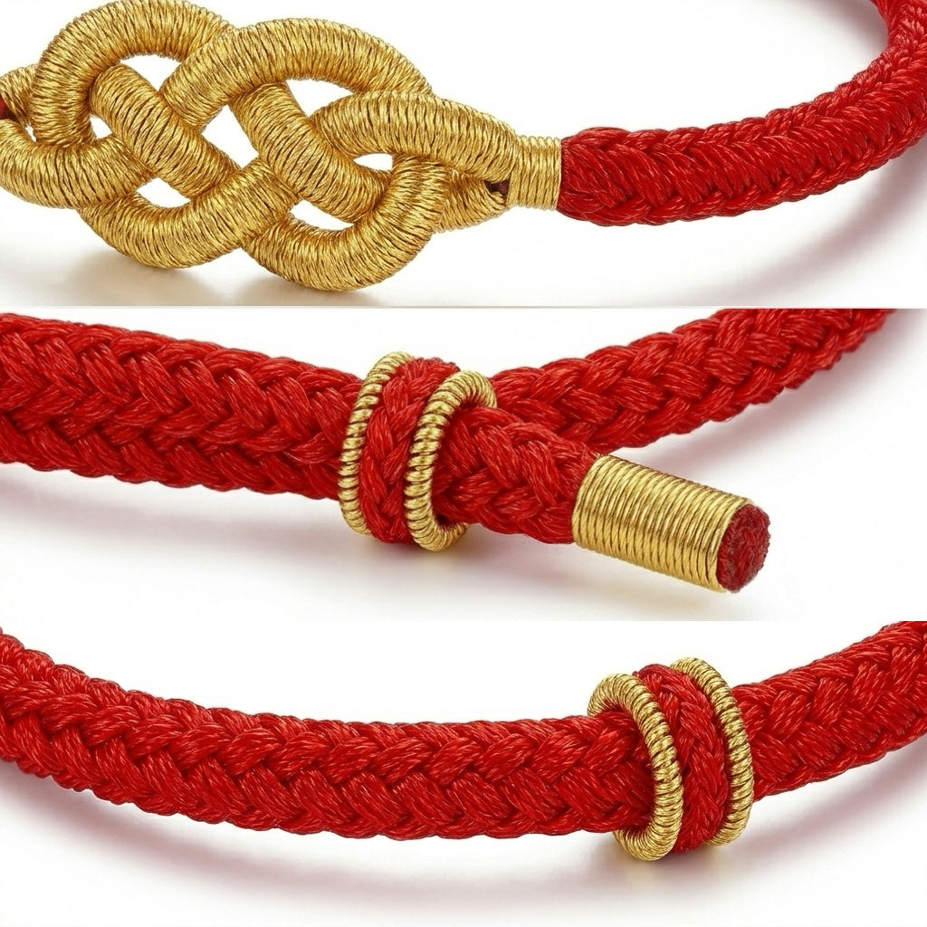 Fortune Knot • Woven Blessing Bracelet