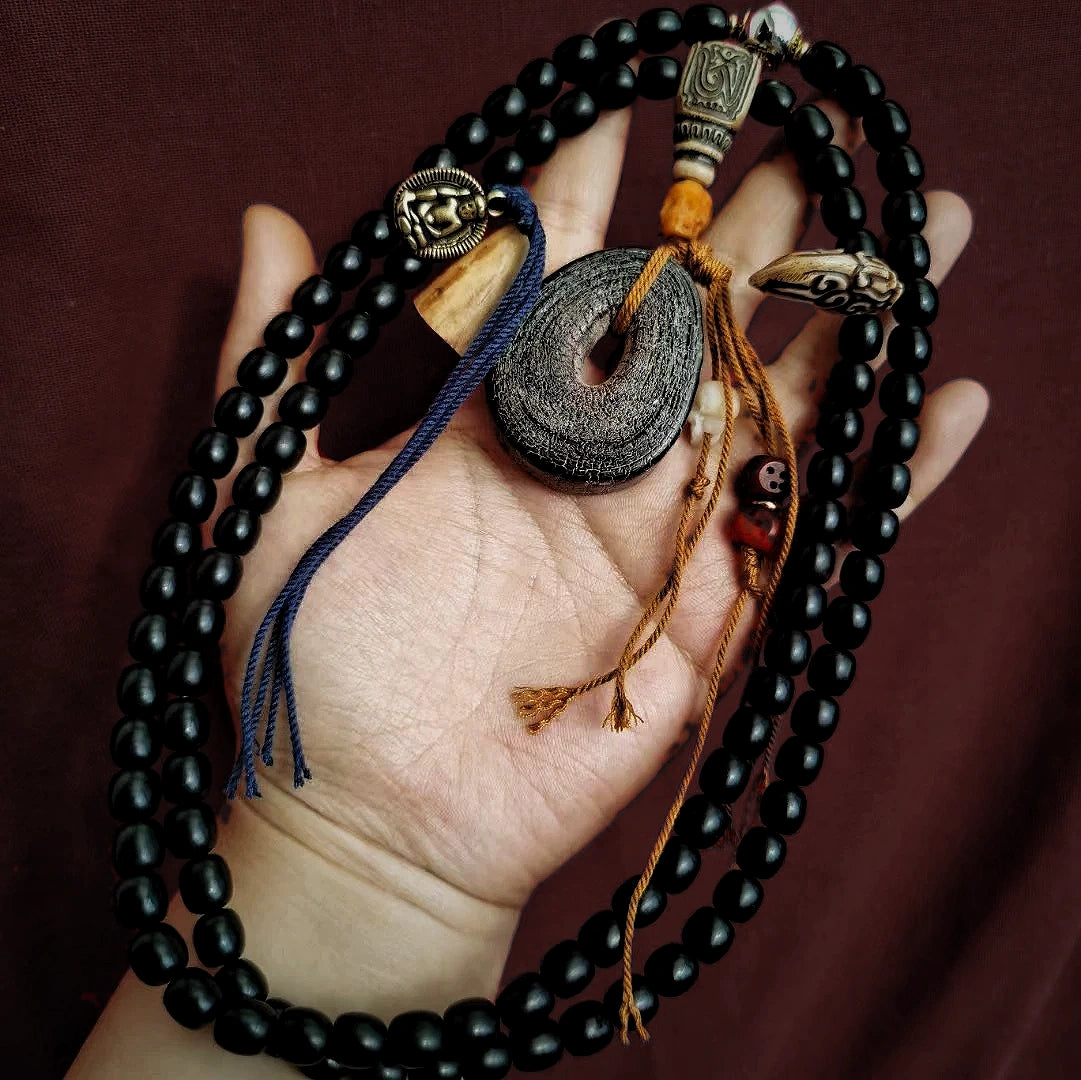 Sacred Black Horn Pendant – Zaki Lam Guardian Necklace