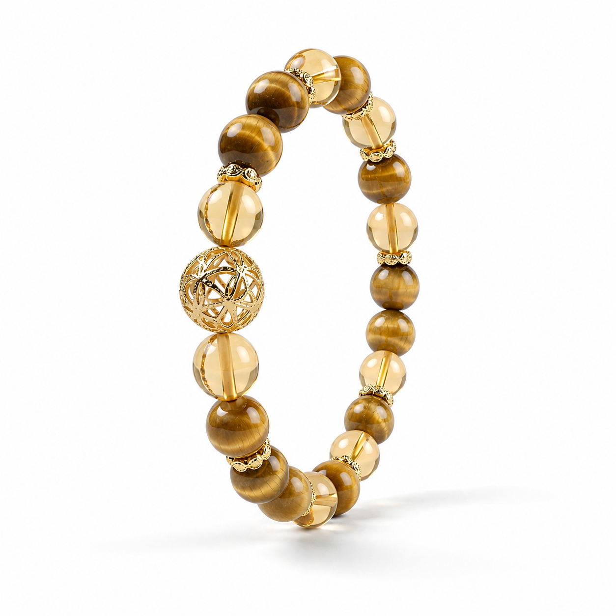 Golden Ground • Citrine & Tiger’s Eye