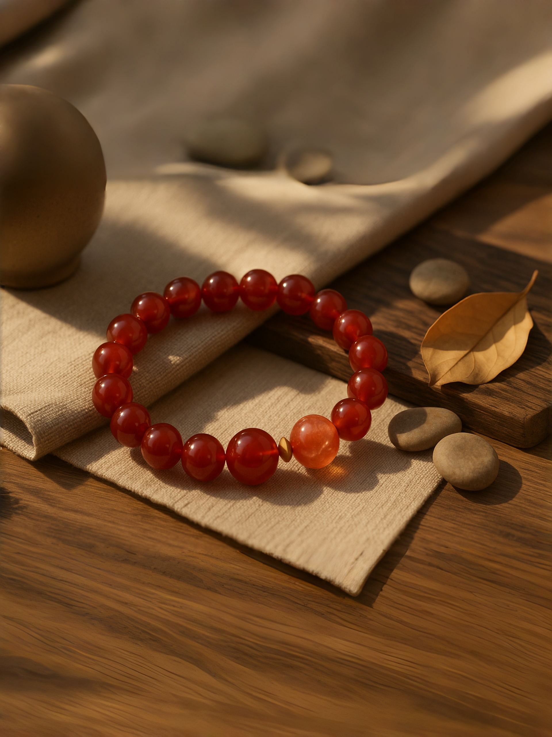 Auspicious · Red Agate
