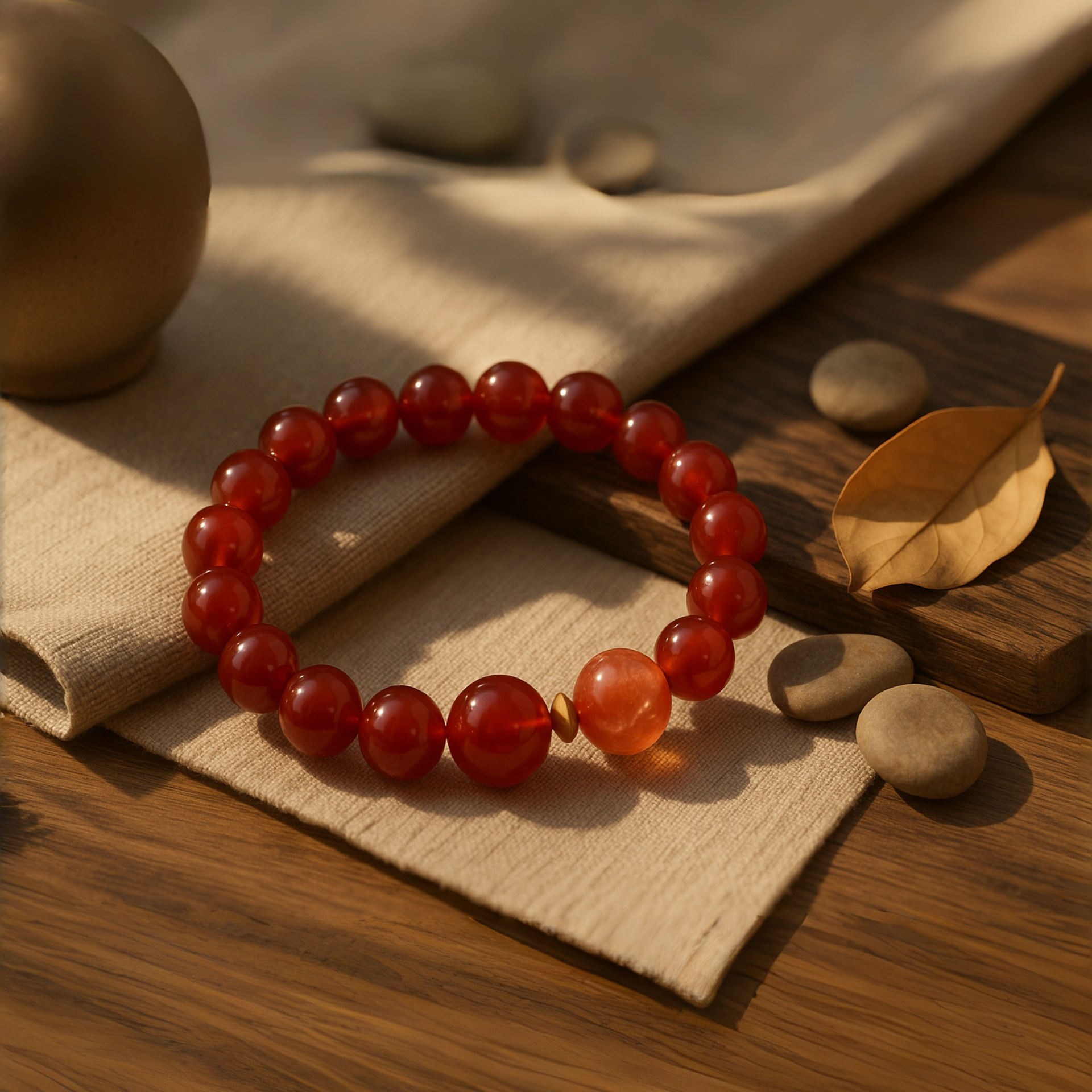Auspicious · Red Agate