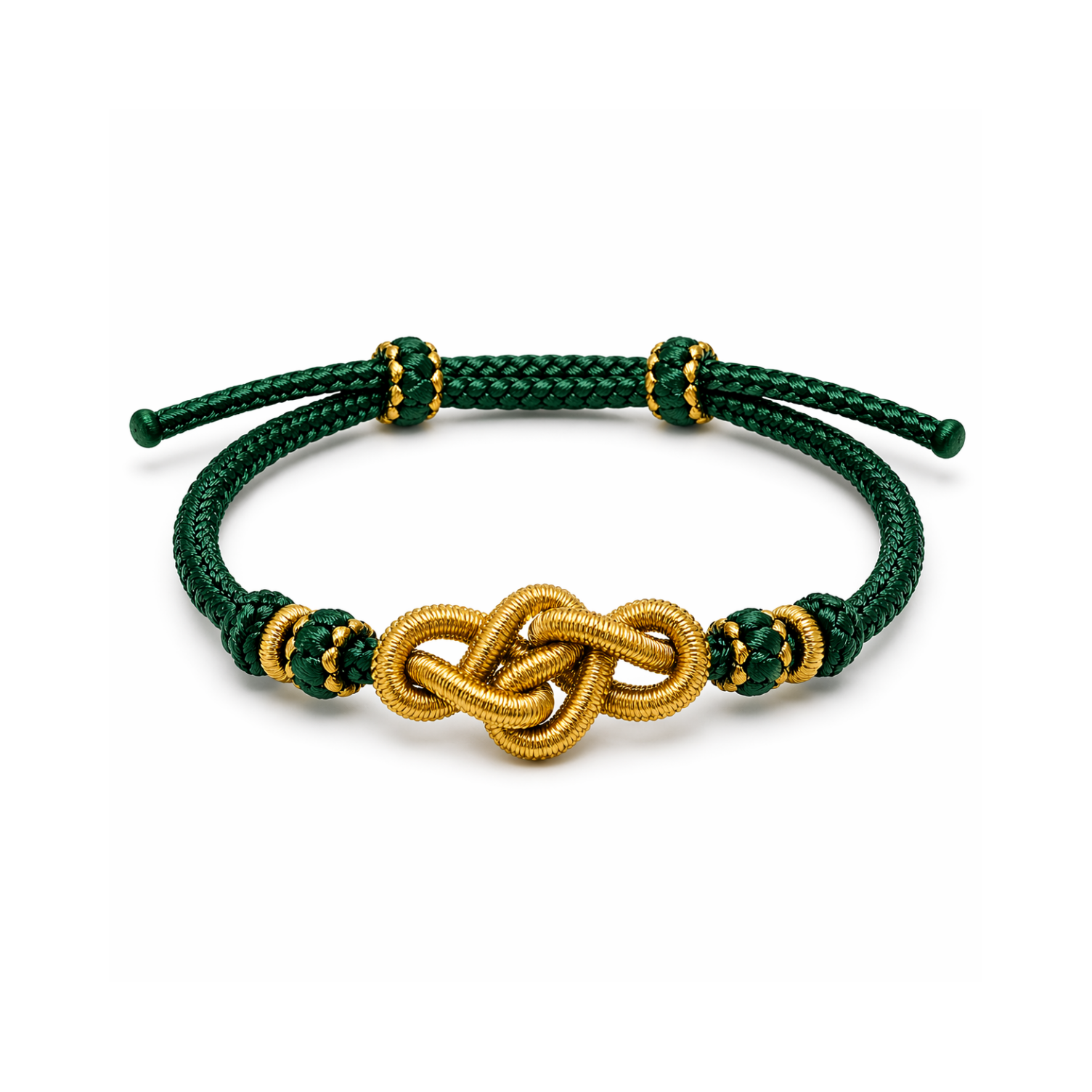 Fortune Knot • Woven Blessing Bracelet