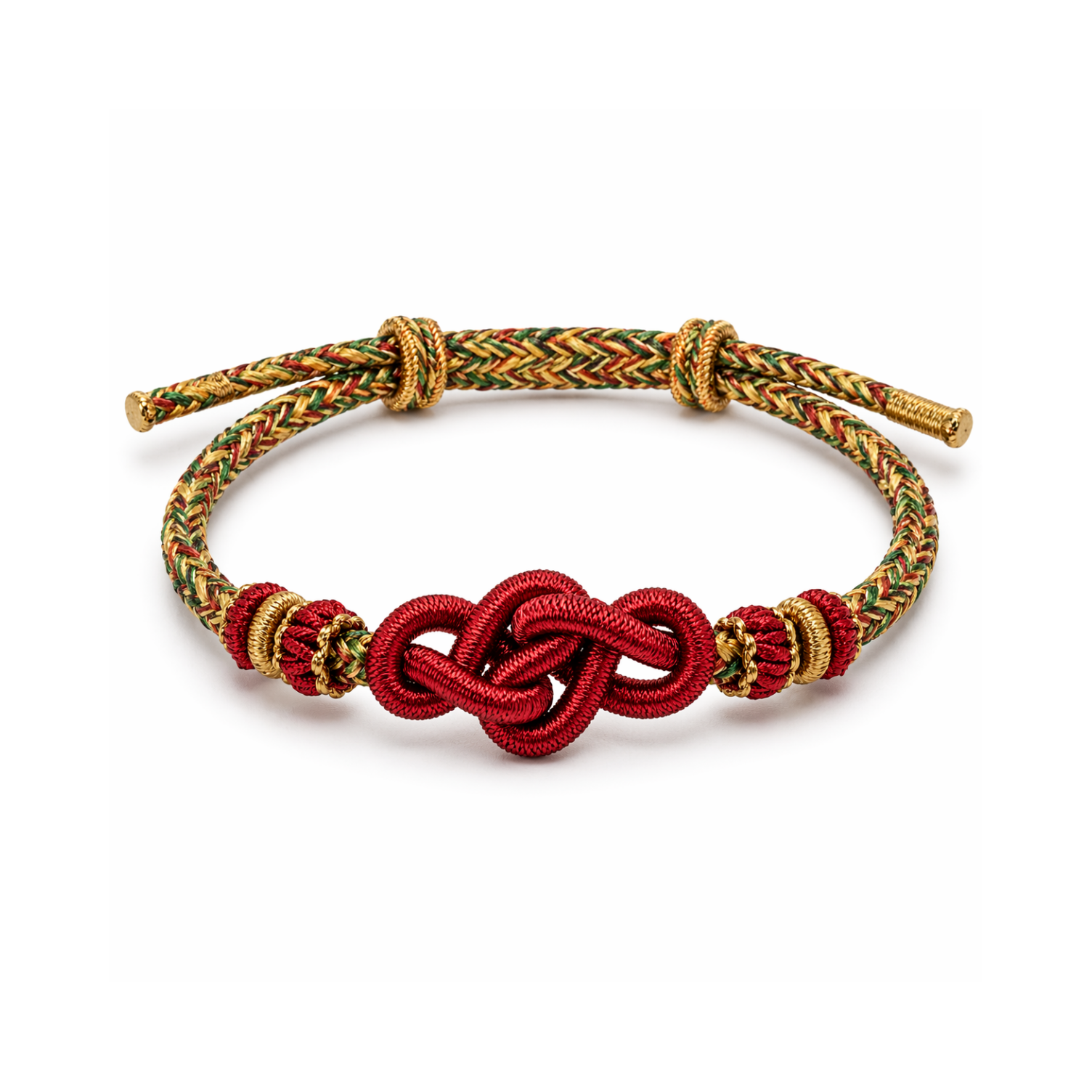 Fortune Knot • Woven Blessing Bracelet
