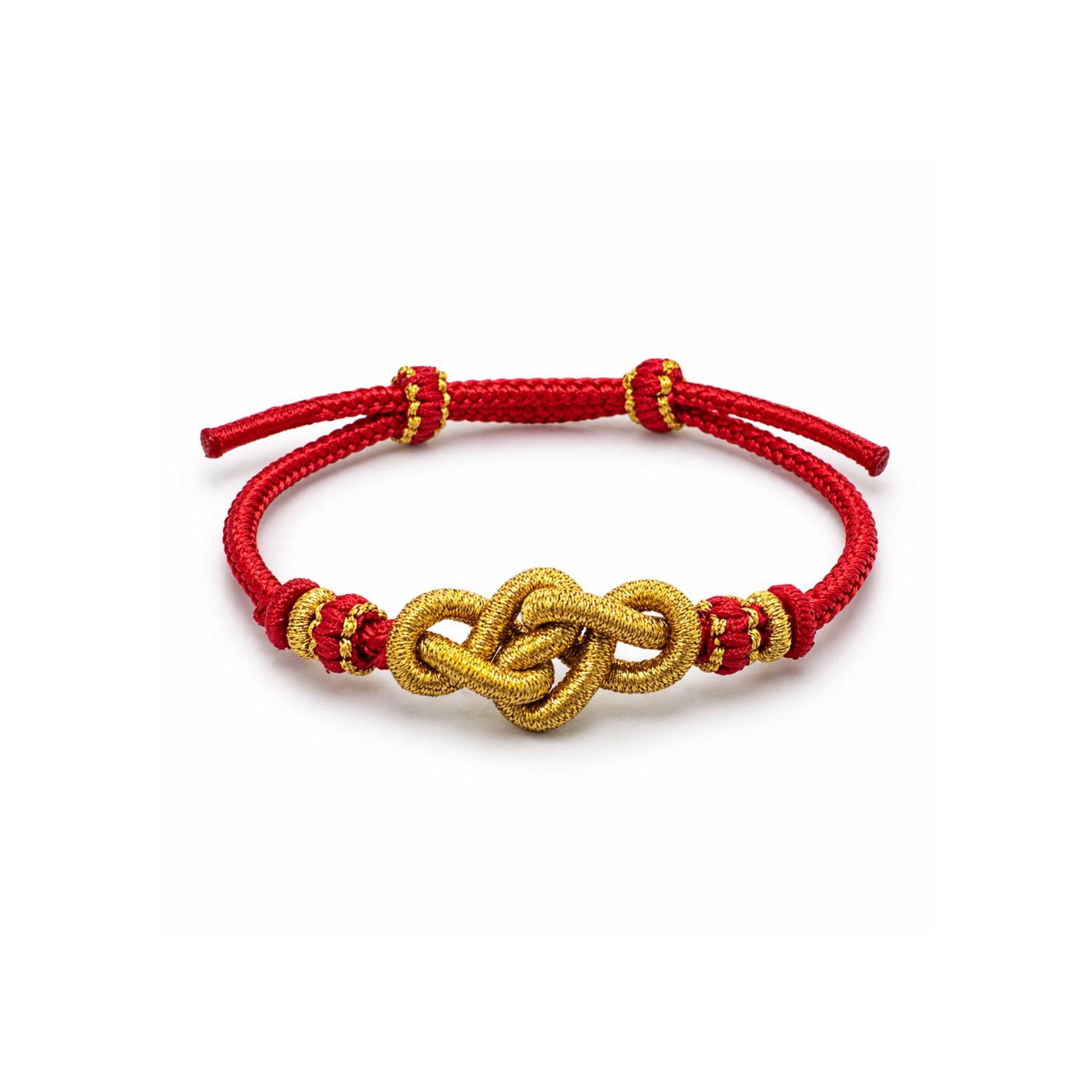Fortune Knot • Woven Blessing Bracelet